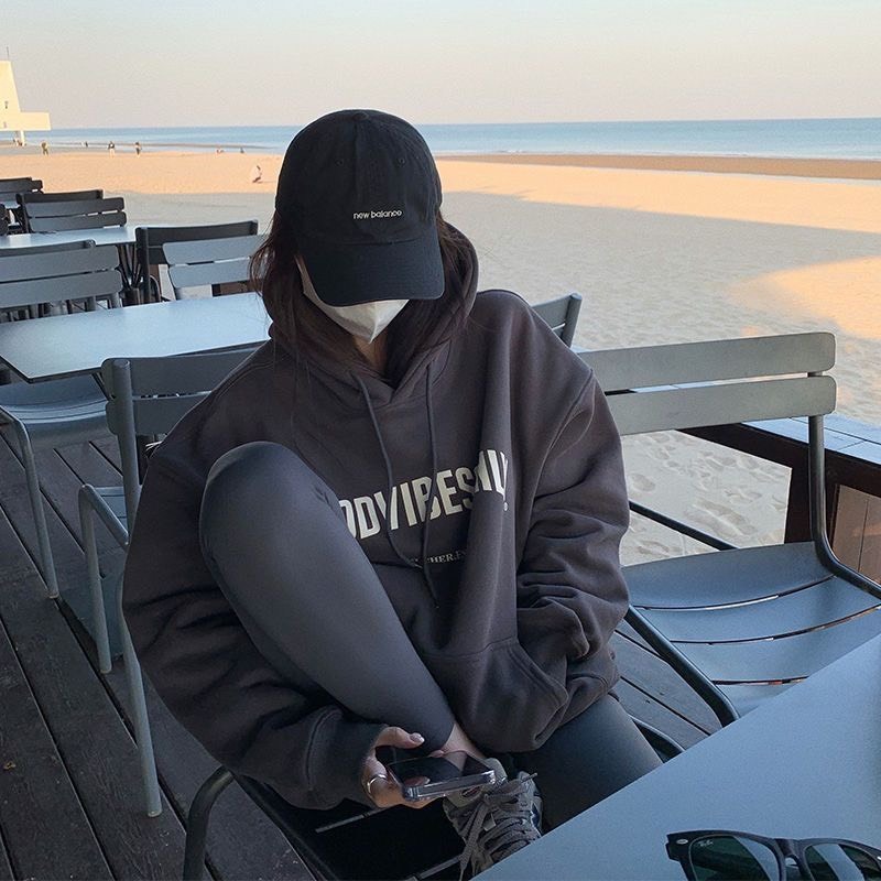 Áo Hoodie GOODVIBESONLY  - Vải Nỉ Bông Form Rộng Không Xù Lông - Nam Nữ Unisex Ulzzang Hàn Quốc 1999shop