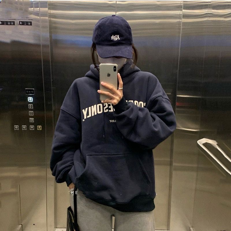 Áo Hoodie GOODVIBESONLY  - Vải Nỉ Bông Form Rộng Không Xù Lông - Nam Nữ Unisex Ulzzang Hàn Quốc 1999shop