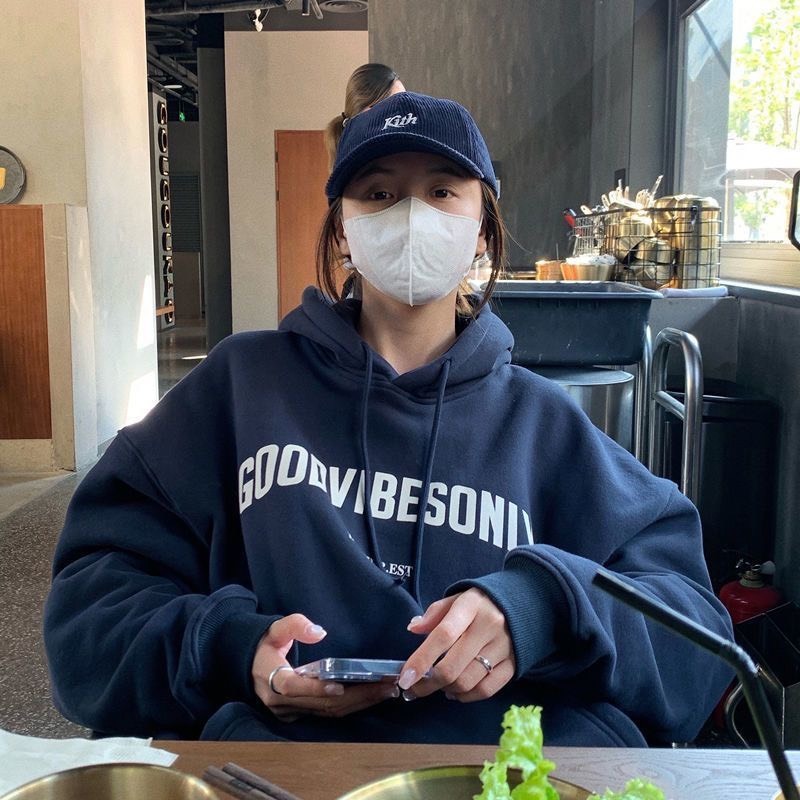 Áo Hoodie GOODVIBESONLY  - Vải Nỉ Bông Form Rộng Không Xù Lông - Nam Nữ Unisex Ulzzang Hàn Quốc 1999shop