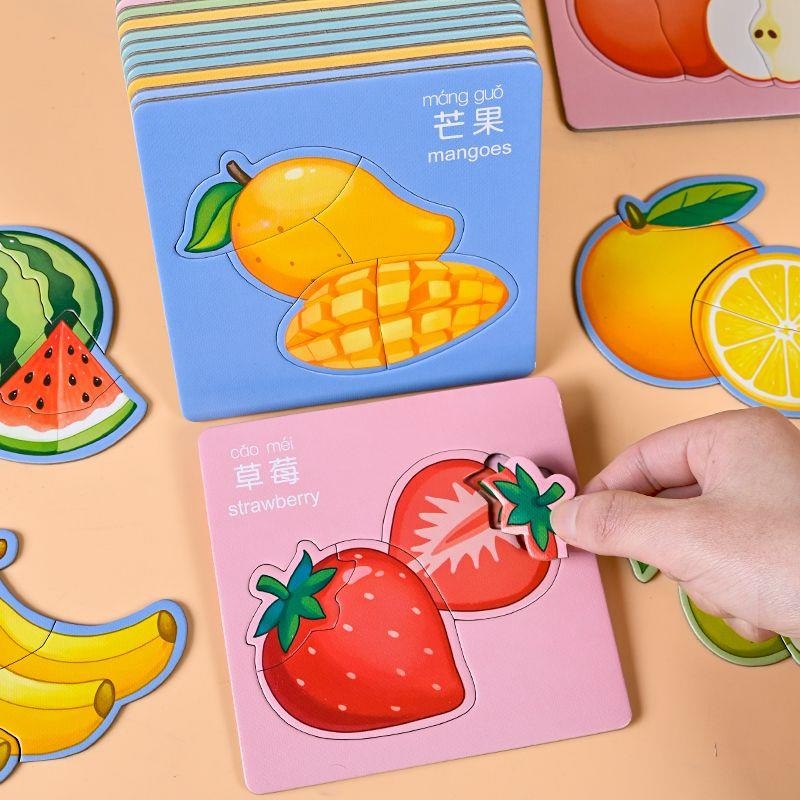 Set 12 Tranh Ghép Hình 3D nhiều chủ đề hấp dẫn cho bé