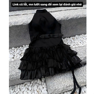 LadyQueen- Đầm phối bèo