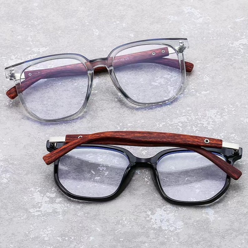 Gọng kính 0 độ và đổi màu khi ra nắng chống ánh sáng xanh phù hợp cho nam nữ mã z2991 - Quang Minh