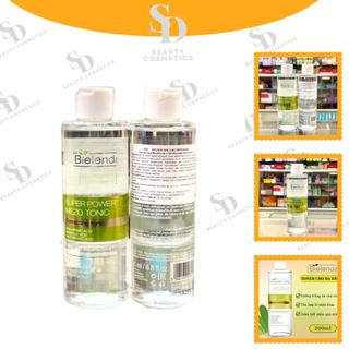 Nước hoa hồng Bielenda Skin Clinic Professional 200ml Dành Cho Da Dầu Mụn