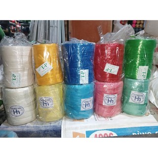 Cuộn dây nilon cột hàng siêu to loại dày nhiều màu 620g 720g hãng TP và HH