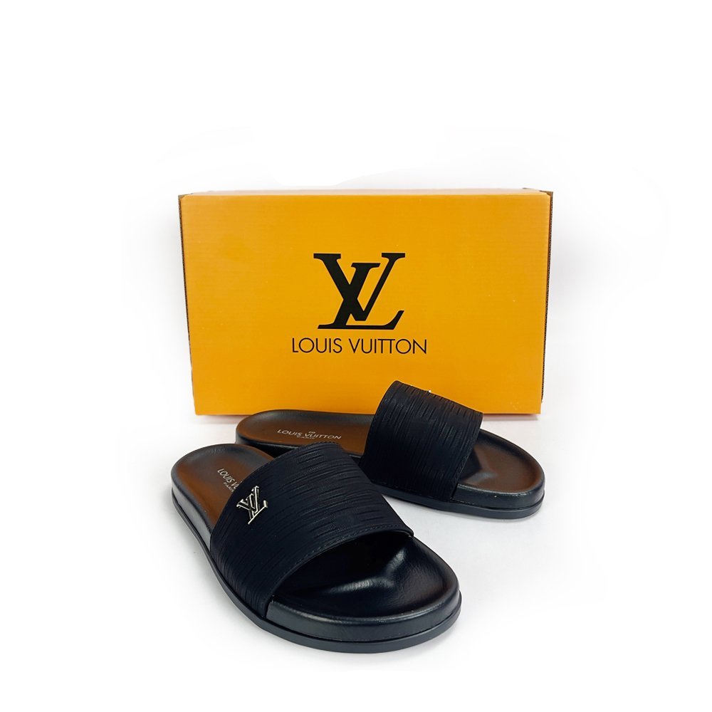 Dép quoai ngang LV dành cho nam,mẫu dép hot nhất hè 2024