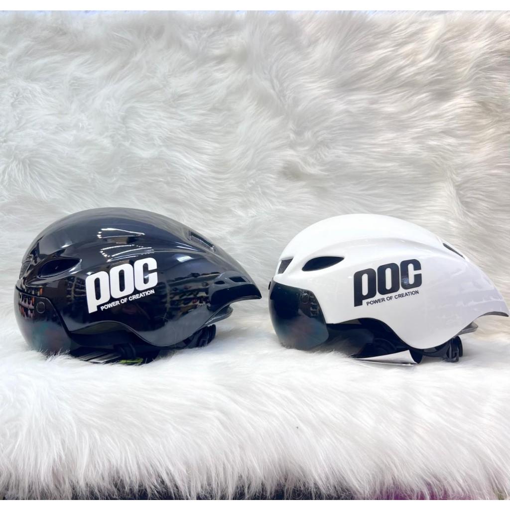 ROC HELMETS Mũ Bảo Hiểm Xe Đạp Loại Trơn ĐỘ TEM P.0.C BH 12 Tháng Full Phụ Kiện