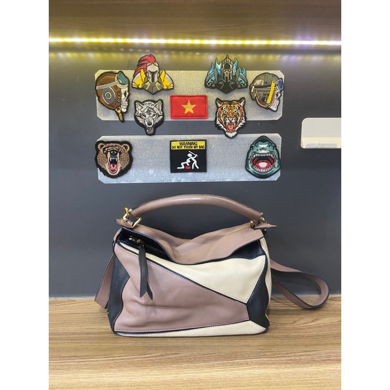 Túi si da thật Loewe