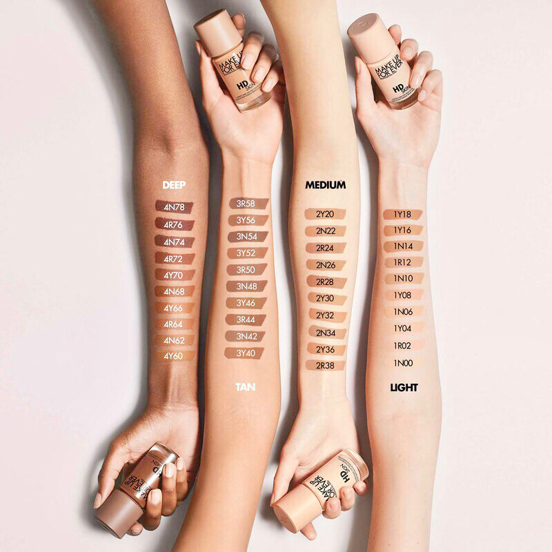 Kem nền Makeup Forever HD Skin mini size 1R02