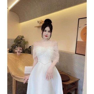 ĐẦM TAPTA PHỐI LƯỚI ĐÁ EO ĐI CHƠI, ĐI TIỆC