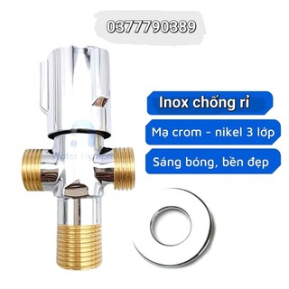 van T inox chia nước,giảm áp