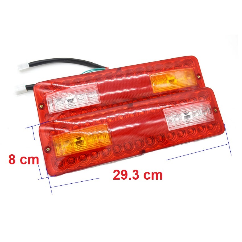 ĐÈN HẬU XE ĐIỆN xe ba gác  BÓNG SỢI ĐỐT 12v-48v-60v 1 CẶP