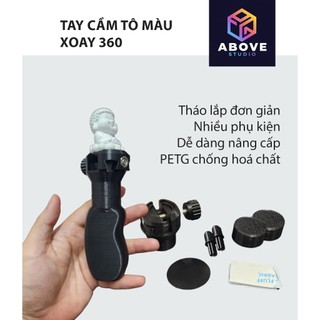 Dụng cụ tô màu mô hình xoay 360 độ, hỗ trợ vẽ tô màu mô hình diy