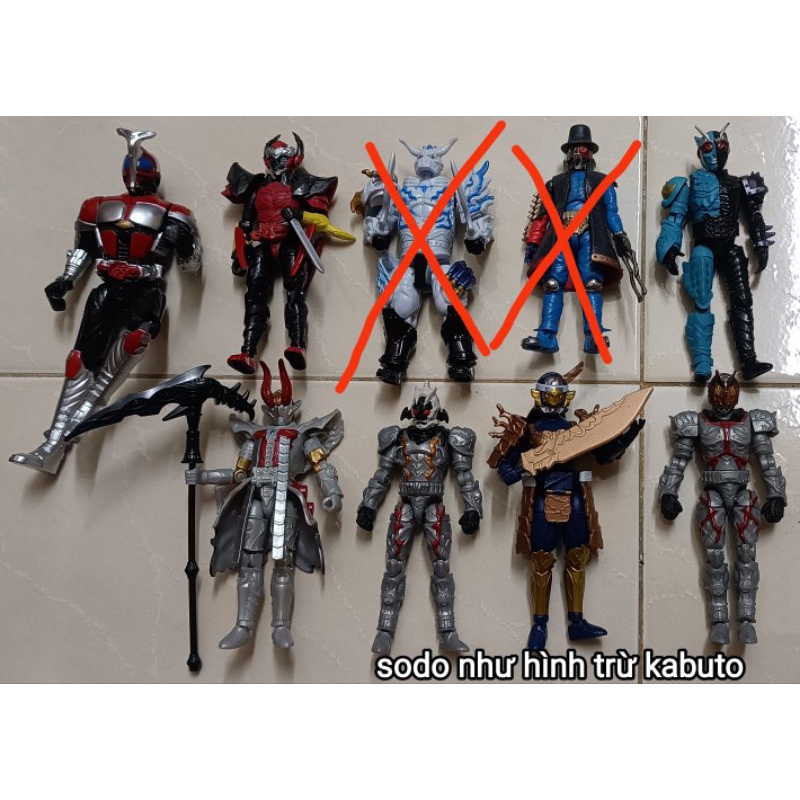 Sodo Lord Baron / Another Gaim - Fourze - Faiz - Den o / Kabuto có khớp china còn lại Chính Hãng Bandai