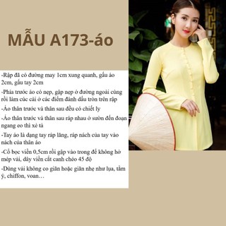 RẬP GIẤY A0 ÁO BÀ BA A173 (KHÔNG CẮT SẴN)