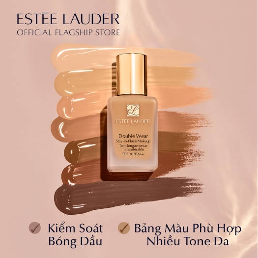 Kem Nền Estee Lauder Double Wear Stay-in-Place Makeup SPF 10/PA++ Foundation xuất xứ Uk size 7ml 30ml