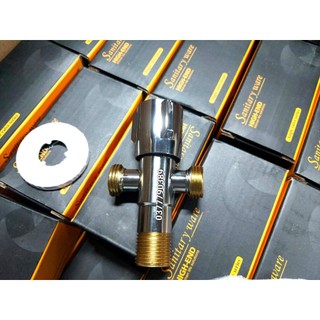 van nước chữ T inox -van khống chế-van chia 2 đường nước inox không rỉ