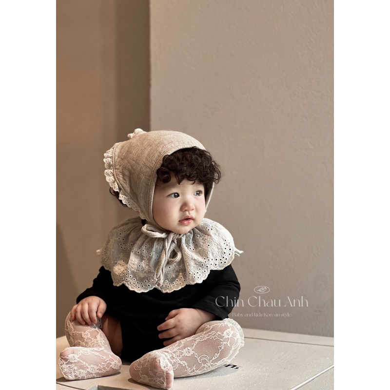 Suit cổ diềm bèo cho bé ( mặc được 2 đầu) SẴN