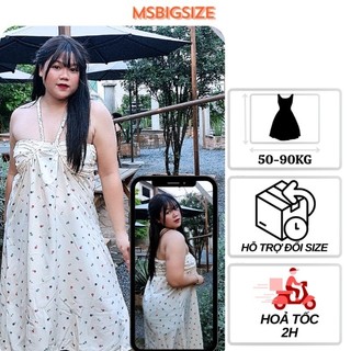 BIGSIZE ĐẦM MAXI ĐAN CHÉO NGỰC XỊN cân nặng 50kg đến 90kg Msbigsize