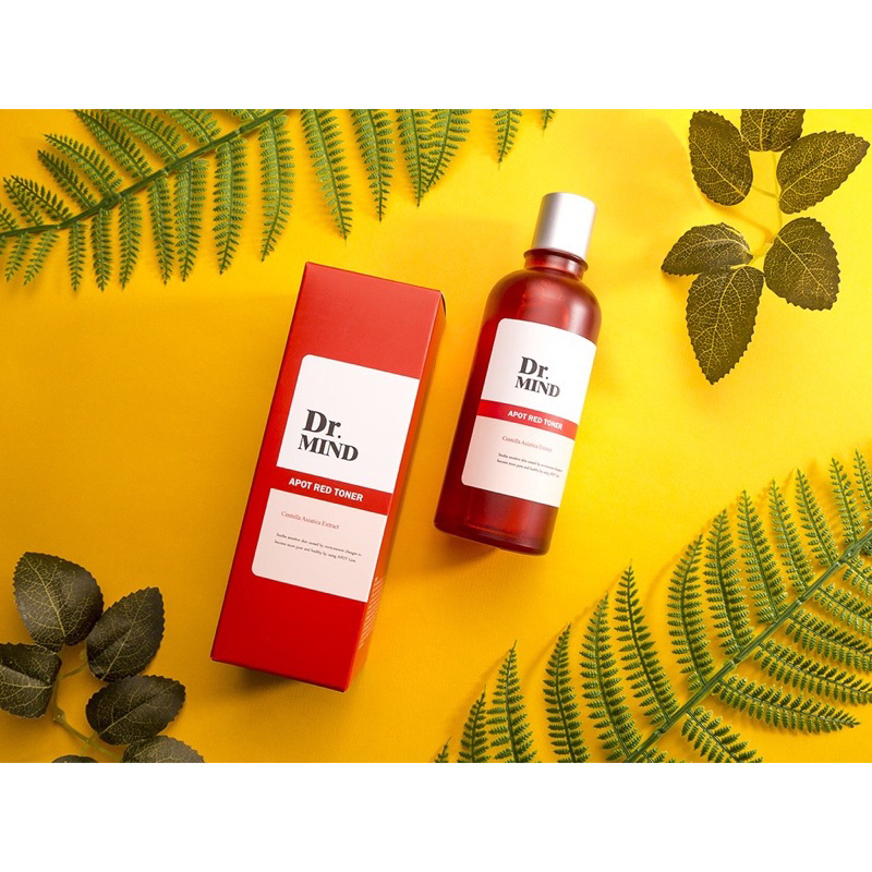 Nước cân bằng da diệu nhẹ Dr.Mind Apot Red Toner 150ml