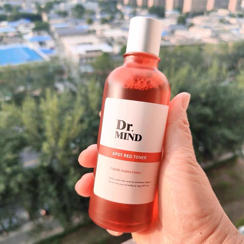 Nước cân bằng da diệu nhẹ Dr.Mind Apot Red Toner 150ml