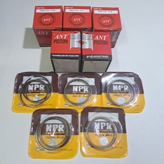 Piston+xét măngDREAM 100, RS 100 DREAM(GN5)100cc,CỐT( 0,1,2,3,4) dùng cho xe mày