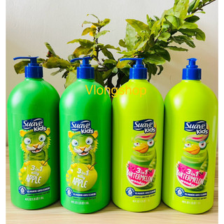 Sữa tắm gội SUAVE KIDS 3 in 1 của MỸ