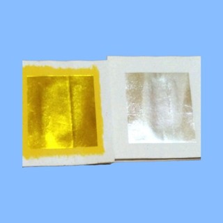 1 xấp giấy vàng bạc vuông lớn