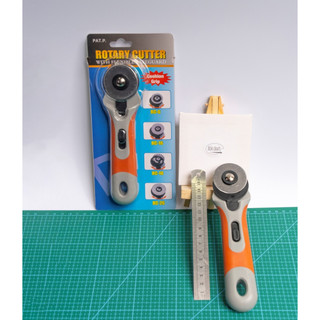 Dao cắt lưỡi tròn 45mm (cắt giấy vải, da, thun, mex v.v) [Dừa Craft]