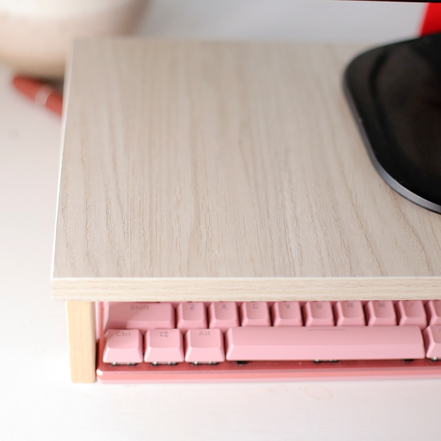 Kệ Để Màn Hình Máy Vi Tính, Có Hộc Kéo, Dài 60cm x Rộng 24cm x Cao 10cm