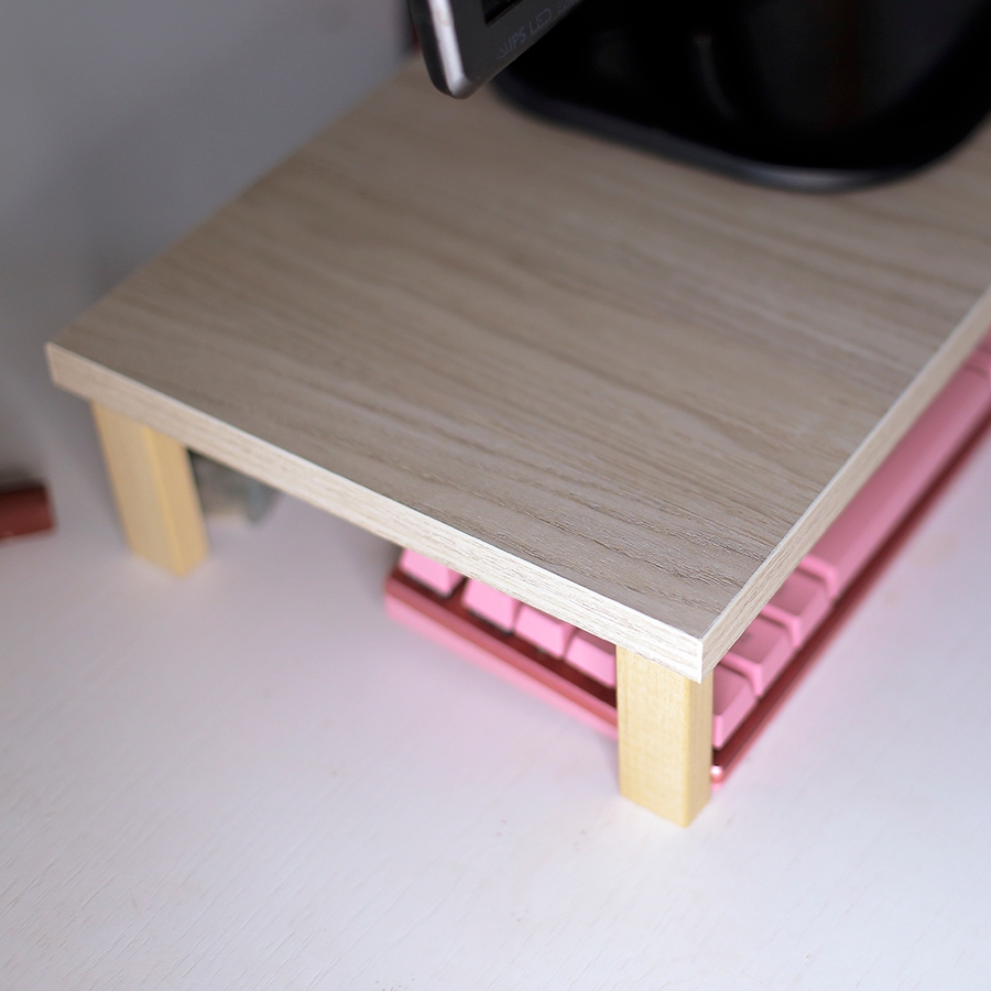 Kệ Để Màn Hình Máy Vi Tính, Có Hộc Kéo, Dài 60cm x Rộng 24cm x Cao 10cm