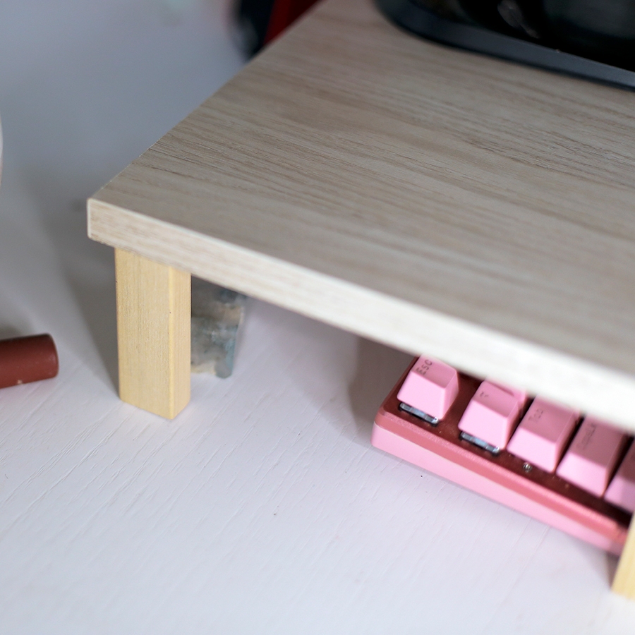 Kệ Để Màn Hình Máy Vi Tính, Có Hộc Kéo, Dài 60cm x Rộng 24cm x Cao 10cm