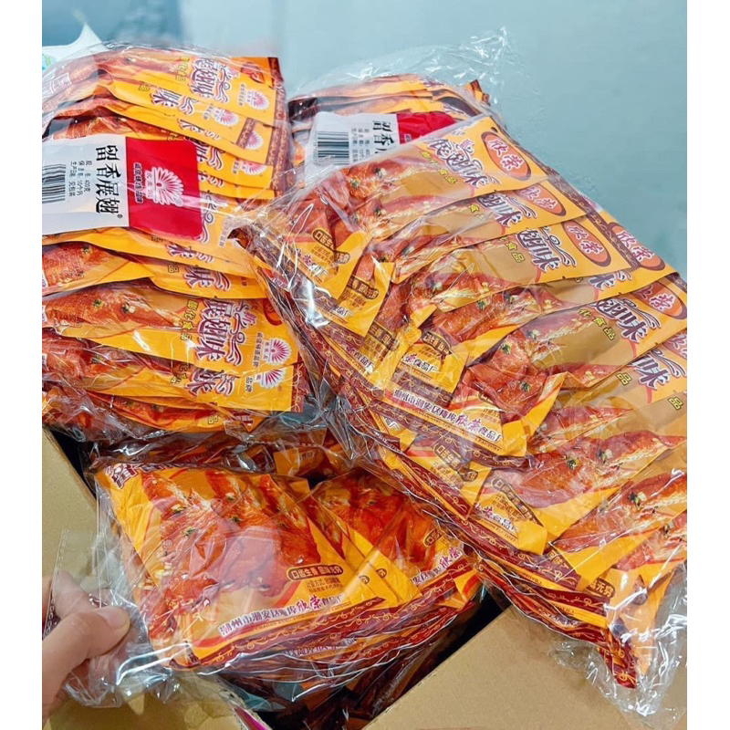 Snack bim bim cánh gà chiên giòn  Minfood tiệm ăn vặt tuổi thơ