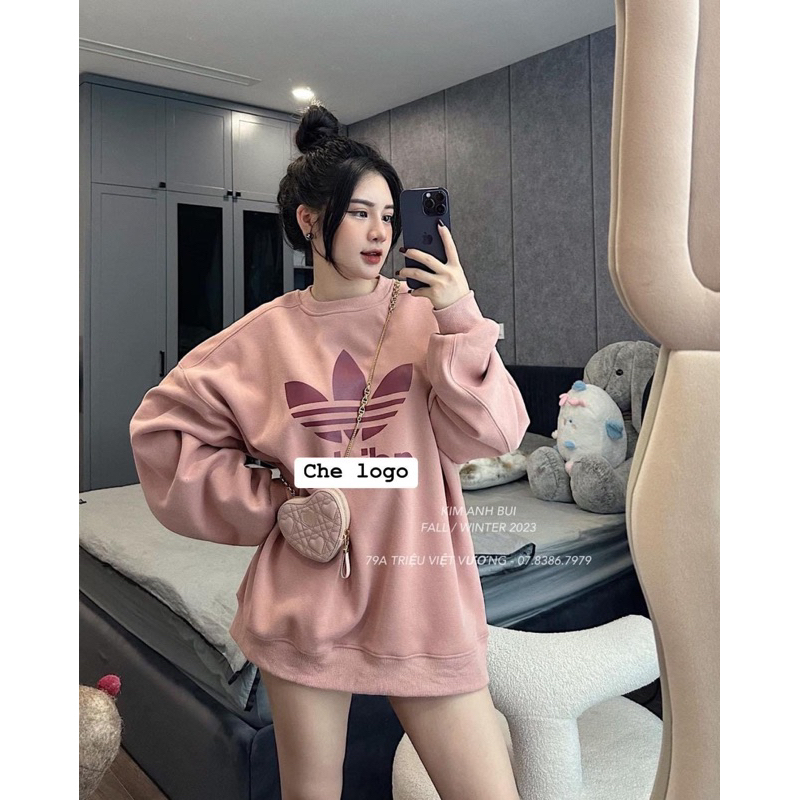 ÁO NỈ DA.S HỒNG PHẤN HOT TREND