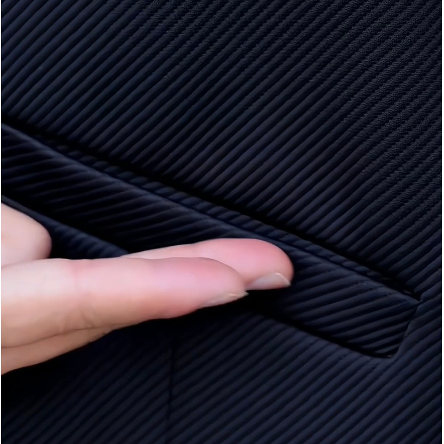 Áo khoác varsity nam chất cotton xốp Hàn dày dặn cao cấp phối viền thời trang năng động