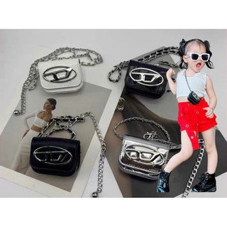 Túi Đeo Mini Thời Trang Cho Bé Chất Da Sang Trọng Sành Điệu Tặng Kèm Dây Xích Đeo