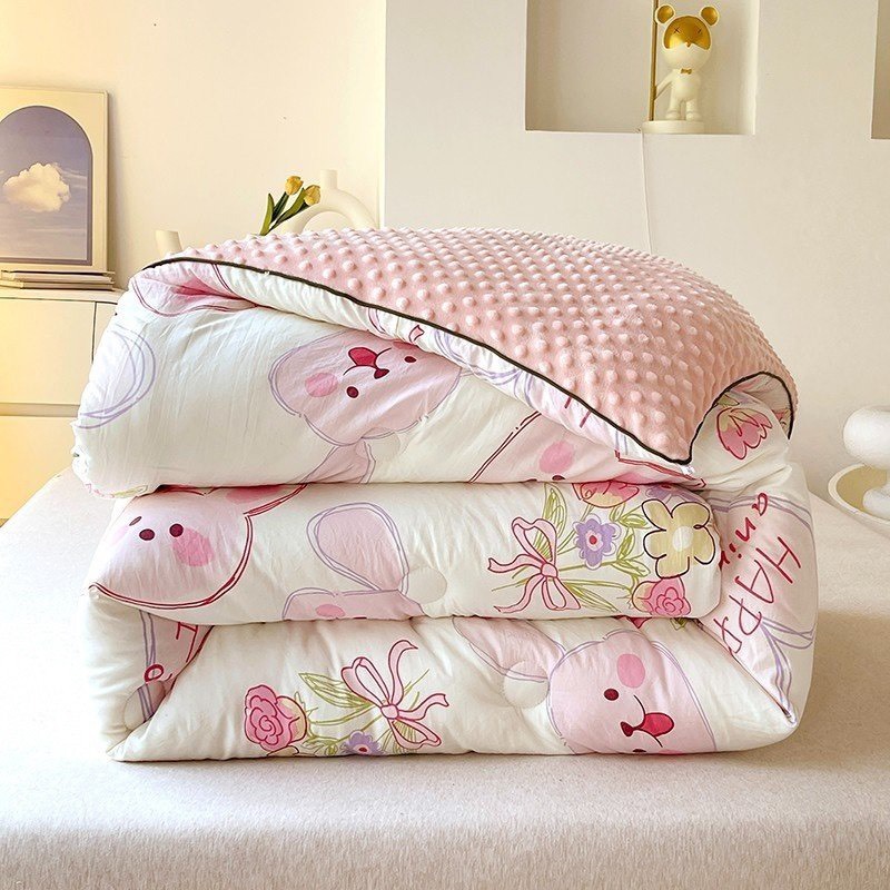 Chăn đũi mùa đông Chăn cotton trần bông kích thước 2m*2m2