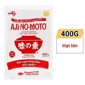 [CHÍNH HÃNG] Bột ngọt/mì chính hạt LỚN Ajinomoto gói 400g (Date mới)