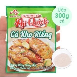 Gia vị nêm sẵn cá kho riềng Aji-Quick gói 29g