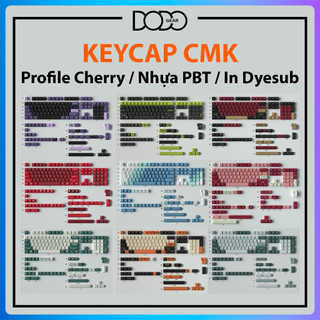 Keycap CMK Botanical First Love Darling Carbon Jamon Yeeti Frost Witch Toxic profile cherry nhựa PBT in dyesub DoDo Gear
