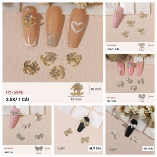 Charm nail _hy_charm đính móng nhiều mẫu
