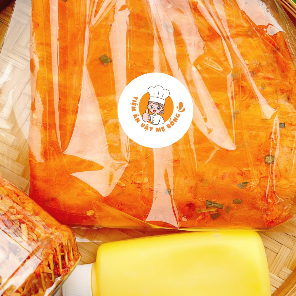 Combo Bánh Tráng Phơi Sương Dẻo Tôm Bơ Béo Siêu Ngon ,Muối Ruốc Hành Phi