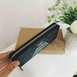 Ví dài nam Coach Wallet full box