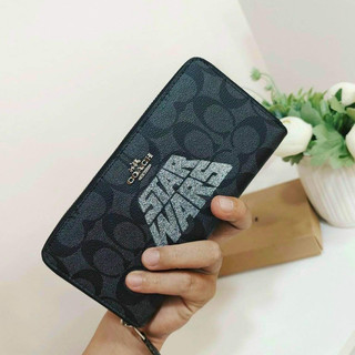Ví dài nam Coach Wallet full box