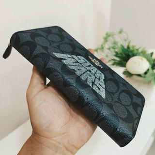 Ví dài nam Coach Wallet full box