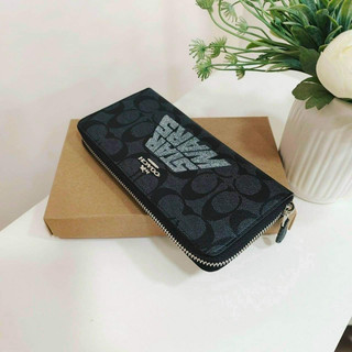 Ví dài nam Coach Wallet full box