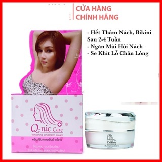 COMBO 2 HỘP Kem giảm thâm Nách, thâm đầu gối, thâm bẹn, thâm mông Qnic Care