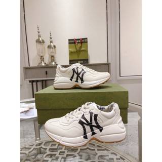 Giày Gucci Chunky Rhyton Chữ Ny Đen , Giày gucci ny nam nữ cao cấp full hôpj bill size 36_43 dễ phối đồ