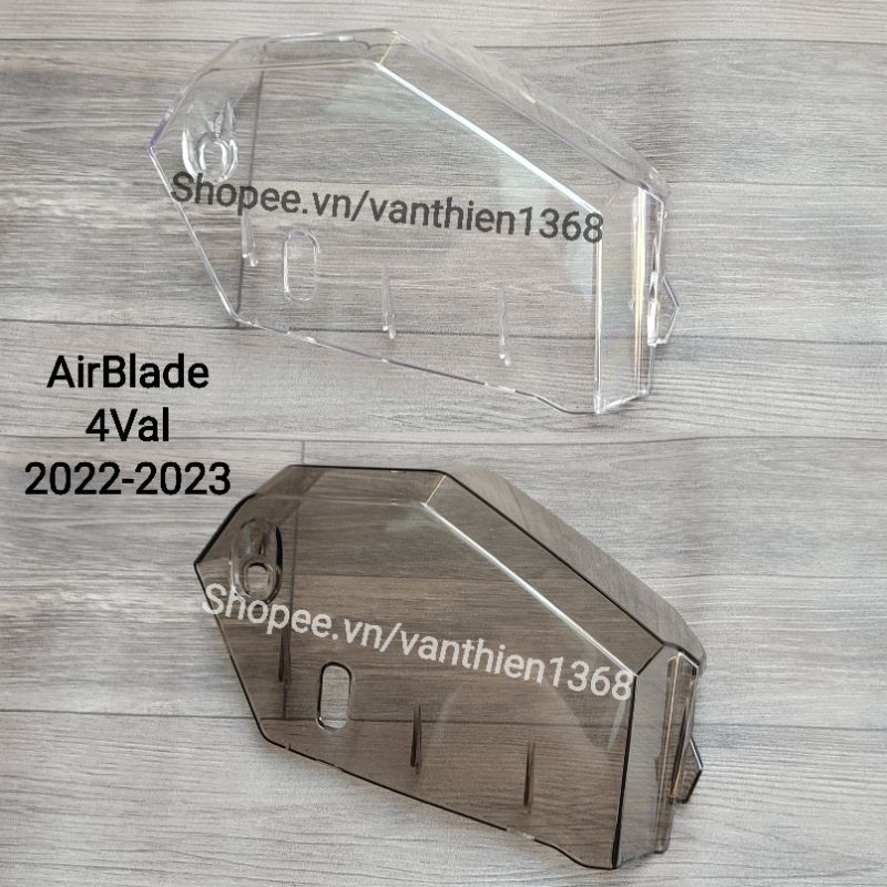 Nắp Bình Nước Mát Dè Con AB AirBlade 160-125 2022-2023 Màu Khói Trông Suốt