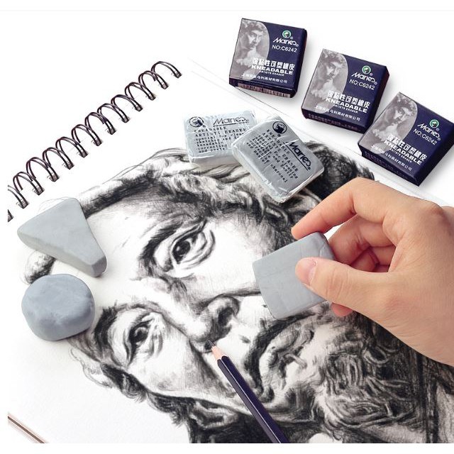 GÔM, TẨY ĐẤT SÉT CAO CẤP MARIES - MARIES KNEADED ERASER