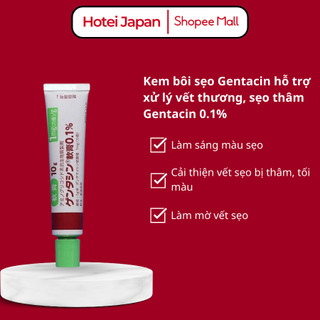 Kem Sẹo Gentacin Hàng Nội Địa Nhật Hỗ Trợ Xử Lý Hiệu Quả Làm Lành Vết Thương, Sẹo Thâm Do Mụn